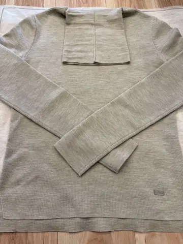 39116 폭시 그레이스 터틀 그레이스 울 니트 내추럴