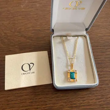 크레산 베일 오팔 목걸이 쿄세라