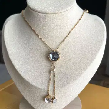 SWAROVSKI 롱 목걸이