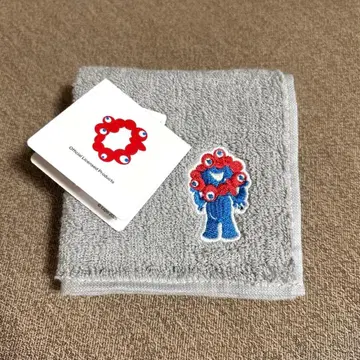 오사카 간사이 만박 미야쿠미야쿠 자수 핸드 타월 그레이