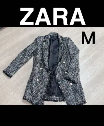 ZARA WOMAN 트위드 자켓