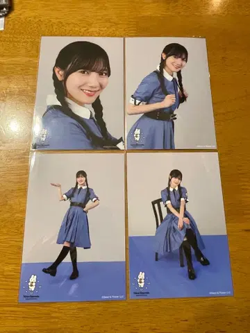 히나타자카46 카와타 히나 브로마이드 과거 의상 하네스 컴프