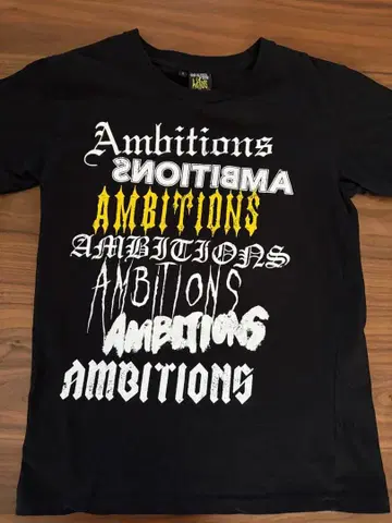 ONE OK ROCK AMBITIONS 티셔츠