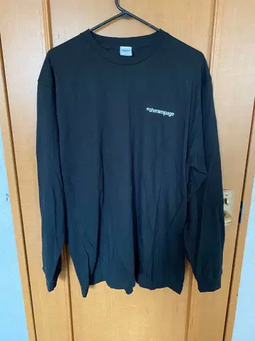 THE RAMPAGE 블랙 XL 긴팔 티셔츠