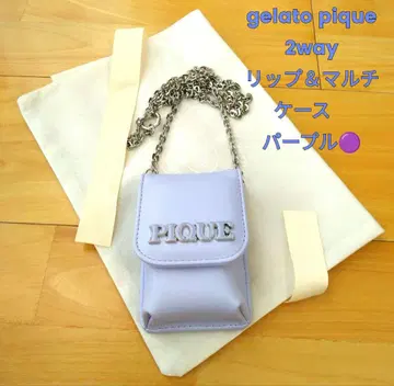 새상품급 gelato pique 2way 립 멀티 케이스 젤라피케 퍼플
