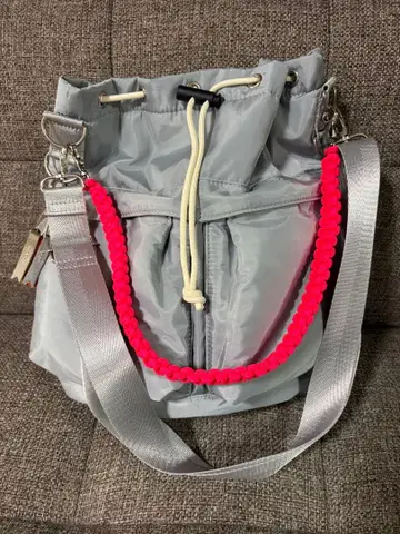 [ cheek / 티크 ] kinchaku code 2 way tote