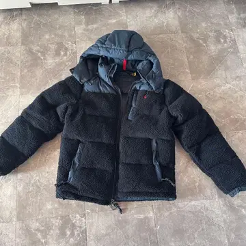 POLO 랄프 로렌 하이브리드 다운 자켓 블랙