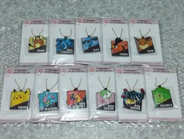 포켓몬 제일복권 G상 러버참 컬렉션 전 11종 컴플리트