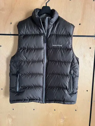 mont-bell 몽벨 다운 베스트 L 다크 브라운