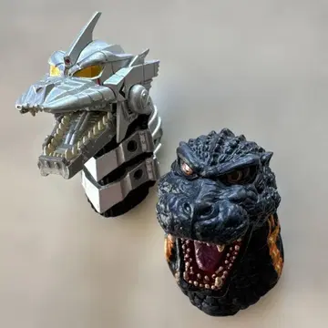 고질라 메카고질라 몬스터 헤드 마그넷 제일복권 2개