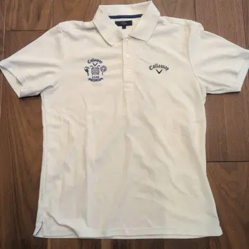 캘러웨이 피케 셔츠 L 사이즈 화이트