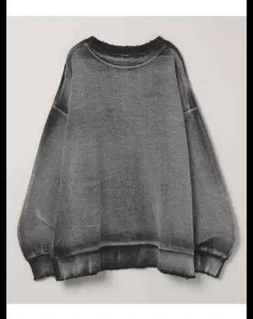 JEANASIS 핸드 블리치 크러쉬 풀오버 지나시스