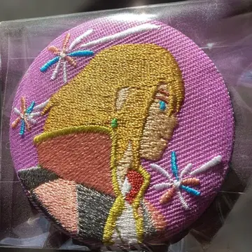 지브리 자수 브로치 남성용 ver. 하울의 움직이는 성