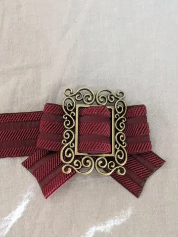 sha*lan*ra 리본 밴딩 벨트