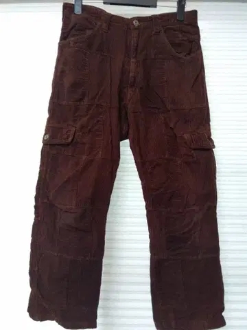 사스콰치패브릭스 코듀로이 패치워크 팬츠 [샘플]