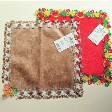 치카자와 레이스점 손수건 카레 파프리카 세트