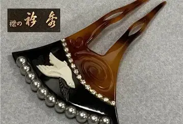 예복 헤어콤 [에리슈] 조각 패턴 헤어콤 전종 예복 호몬기에 조각