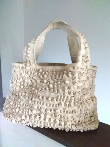 HIROKO KOSHINO PREMIER 레어 이탈리아 가죽 토트백