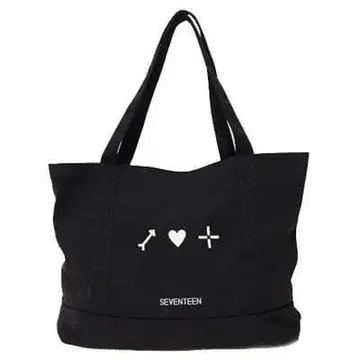 SEVENTEEN IDEAL CUT 블랙 토트백