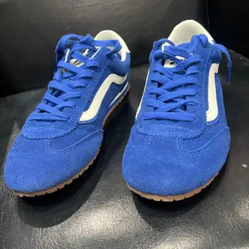 연말 최종 할인! VANS 스웨이드 로우컷 스니커즈 파랑