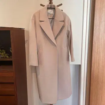 UNITED ARROWS 베이지 체스터 코트 36