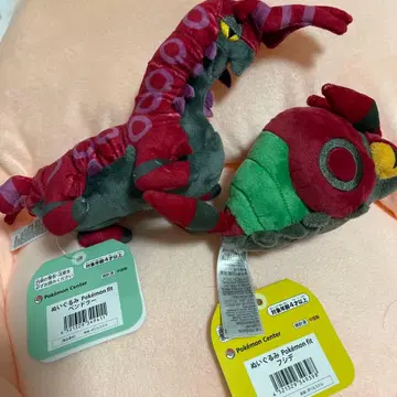 포켓몬 센터 포켓몬 fit 봉제 인형 두르래곤 펜드라 세트