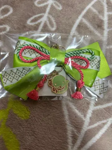 귀멸의 칼날 시나즈가와 사네미 뱀띠 리본 참