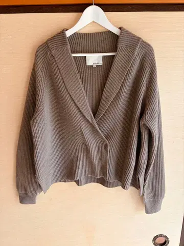 3.1 필립 림 울 베이지 가디건