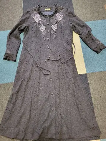 꽃무늬 레이스 원피스