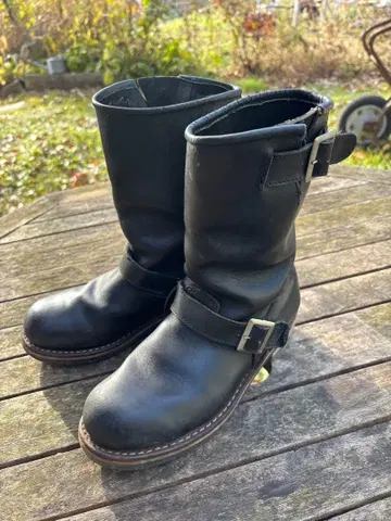 [ ROCKSMITH 여성용 가죽 엔지니어 부츠 US 5 ]