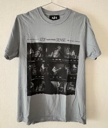 A24 스탑 메이킹 센스 토킹 헤즈 티셔츠