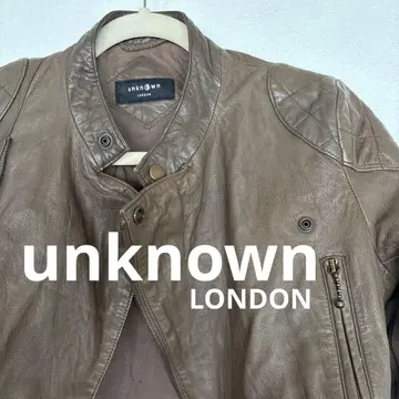 unknown LONDON 가죽 자켓