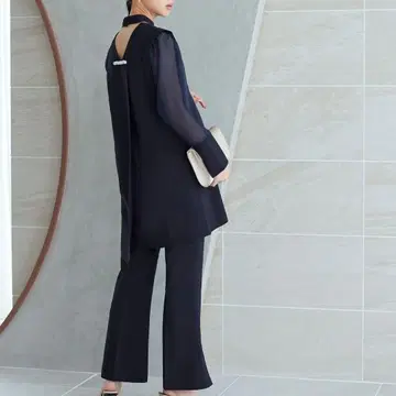 파티 드레스 셋업 (팬츠 스타일)