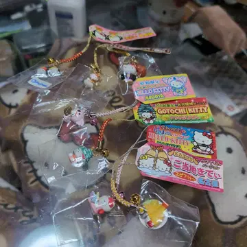 지역 한정 아이치현 키티 스트랩 세트