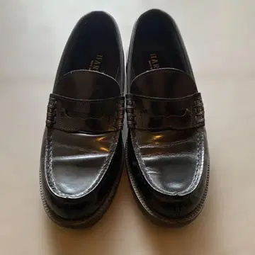 하루타 HARUTA 천연 가죽 코인 로퍼