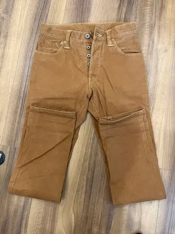 STEVENSON OVERALL CO. 페인터 팬츠 브라운