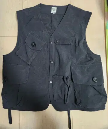 Sun2 West 블랙 베스트 L 사이즈