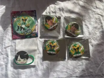 고쥬쟈 고쥬이글 모하라 긴지로 캔뱃지 머리끈