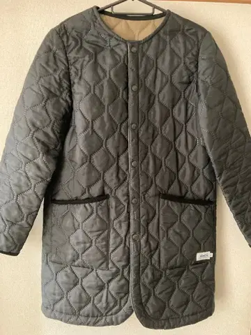 [ 새상품급 ] ARMEN 퀼팅 코트 블랙 M 사이즈 사이즈1