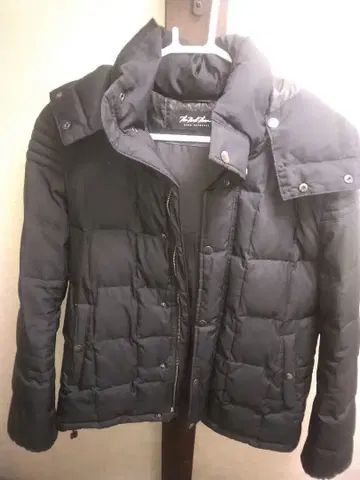 나노 유니버스 더 퍼스트 플로어 블랙 다운 자켓