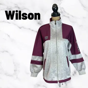 [ 윌슨 ] 빈티지 스탠드 카라 자켓 소매 자수 드로우 코드