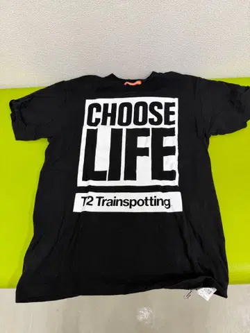 T2 Trainspotting T셔츠 CHOOSE LIFE