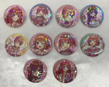 전 10종 세트 [ 5등분의 신부 트레이딩 캔뱃지 벚꽃 애프터눈 티 ]