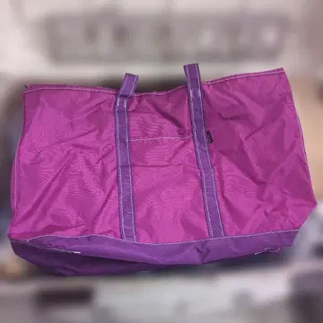 엘엘빈 에브리데이 라이트웨이트 나일론 토트백 새상품급 보라색