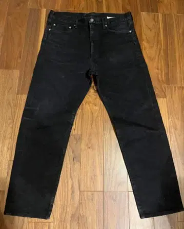 TRIPLE DOUBLE 블랙 데님 트리플 더블 OVY