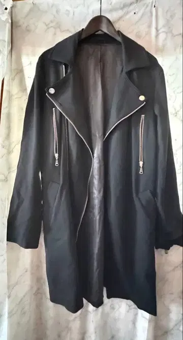 Semanticticdepsign 블랙 라이더스풍 롱 코트