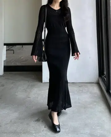 nairo 레이스 롱 원피스 M 사이즈