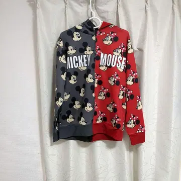 미키 미니 지퍼 후드티 교체 가능 디즈니 리조트