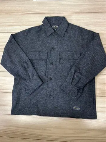 Pendleton x 어반 리서치 M 다크 그레이 셔츠 자켓
