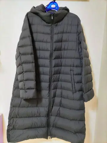 유니클로 울트라 라이트 다운 코트 블랙 XXL